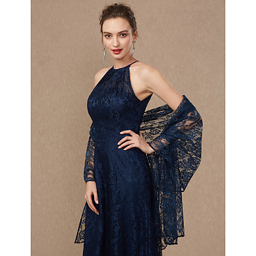 

Sleeveless Shawls Lace Wedding / Party / Evening Women's Wrap With Lace