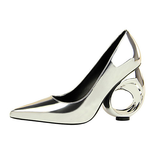 

Women's Heels Wedge Comfort Novelty Fashion Boots Party & Evening Patent Leather Summer Bronze Black Champagne