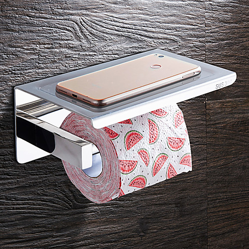 

Toilet Paper Holders Modern Stainless Steel 1 pc - Hotel bath