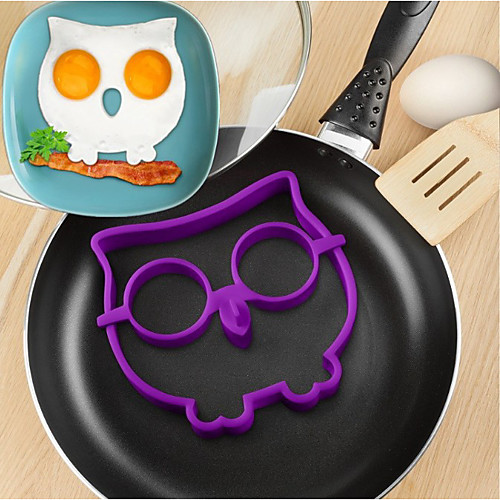 

Silicone Owl Fried Eggs Mold DIY Omelette Device Cooking Tools