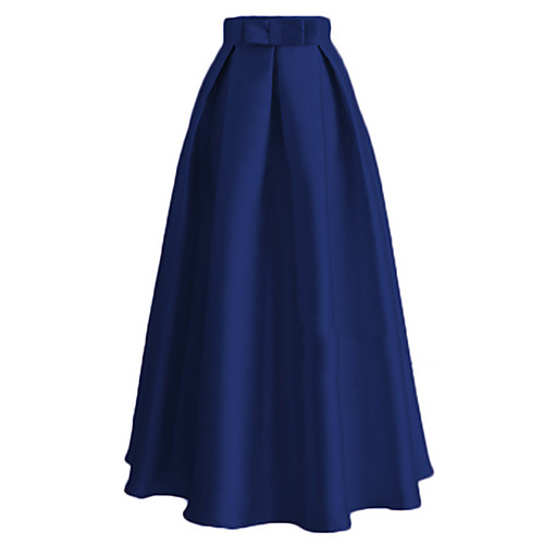 

Audrey Hepburn Dresses 1950s Ethnic Fashion Vintage Dress Skirt Women's Silk Costume Black / Blue / Pink Vintage Cosplay Dailywear Ankle Length / Waist Belt