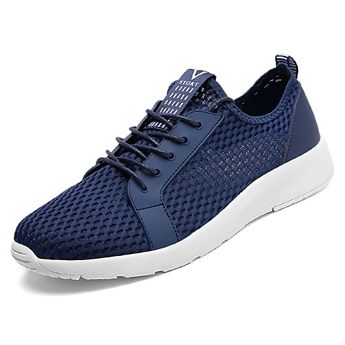 

Sneakers Comfort Shoes Outdoor PU Black Blue Gray Fall Spring
