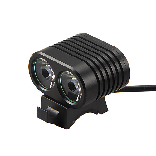 

LED Light 8000 lm LED LED Emitters 2 Mode with Battery, Charger & Adapter Glossy Fastness Pro Youth Camping / Hiking / Caving Everyday Use Cycling / Bike