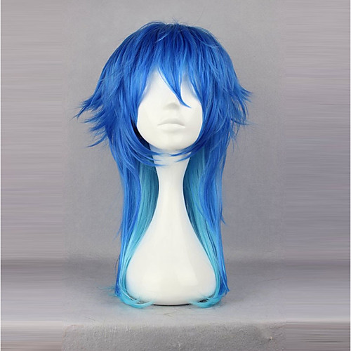 

Lolita Wigs Princess Sweet Lolita Dress Blue Sweet Lolita Vacation Dress Lolita Wig 24 inch Cosplay Wigs Color Gradient Wig Halloween Wigs