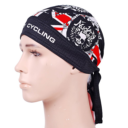 

Nuckily Skull Cap Beanie Do Rag Stripes Geometic Windproof Sunscreen UV Resistant Breathable Quick Dry Bike / Cycling Black Polyester Winter for Men's Women's Adults' Camping / Hiking Leisure Sports