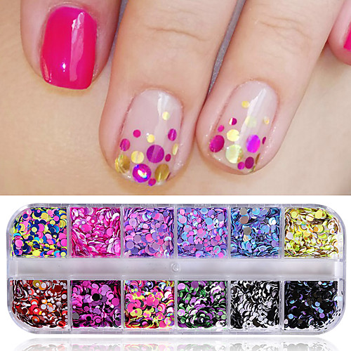 

1 set Glitter Powder Sweet Style Fashionable Jewelry Classic Daily Glitter Powder Sequins for