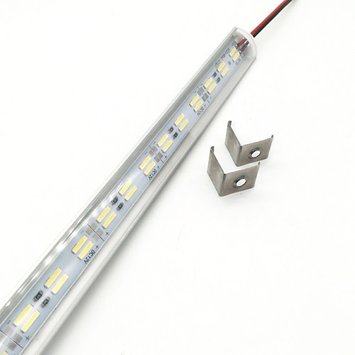 

ZDM 50CM LED Light Strips Flexible Tiktok Lights 15W 72 x 5730 SMD 14mm LED V Shape 90 Degree White LED Hard Light Bar Counter Lamp Cold White Warm White DC12V