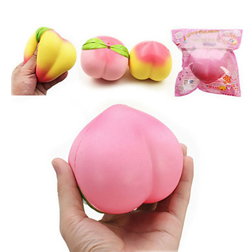 

Squishy Squishies Squishy Toy Squeeze Toy / Sensory Toy Jumbo Squishies Fruit Jumbo Peach Stress and Anxiety Relief Super Soft Slow Rising For Kid's Adults' Boys' Girls' Gift Party Favor