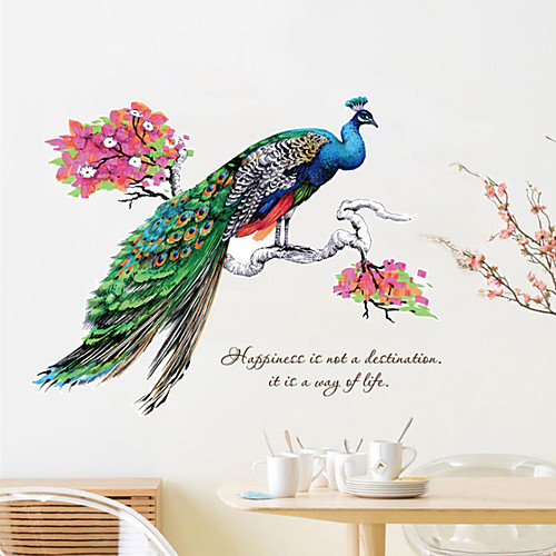 

Animals / Words & Quotes Wall Stickers Words & Quotes Wall Stickers Decorative Wall Stickers, Vinyl Home Decoration Wall Decal Wall / Window Decoration 1pc