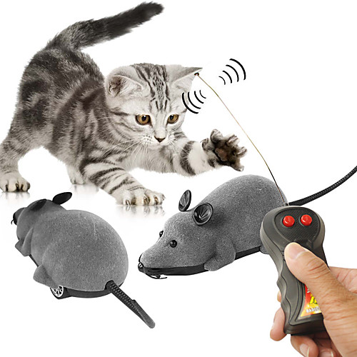 

Remote Control Animal Mouse Pet Friendly Animals No Harm To Dogs or other Pets Plastic for All