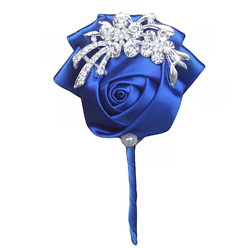 

Wedding Flowers Boutonnieres Wedding / Event / Party Satin 3.94 inch