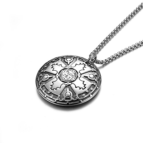 

Men's Pendant Ladies Hip-Hop Steel Stainless Silver Necklace Jewelry For Street Going out
