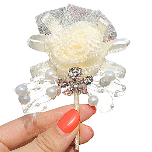 

Wedding Flowers Boutonnieres Wedding / Event / Party Satin 2.76(Approx.7cm)