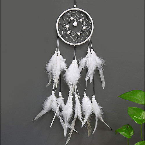 

Handmade Dream Catchers With Feather Traditional Wall Hangings Decoration