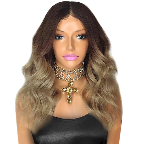 

ombre blonde brazilian virgin hair glueless lace wigs body wave for woman 130 density lace front human hair wigs virgin remy hair wig with baby hair