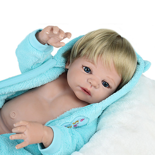 

NPKCOLLECTION 22 inch NPK DOLL Reborn Doll Girl Doll Baby Girl Reborn Baby Doll lifelike Cute Hand Made Child Safe Non Toxic Full Body Silicone with Clothes and Accessories for Girls' Birthday and