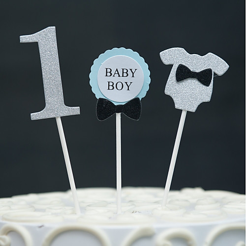 

Cake Topper Birthday Handmade Birthday with Net 1 OPP