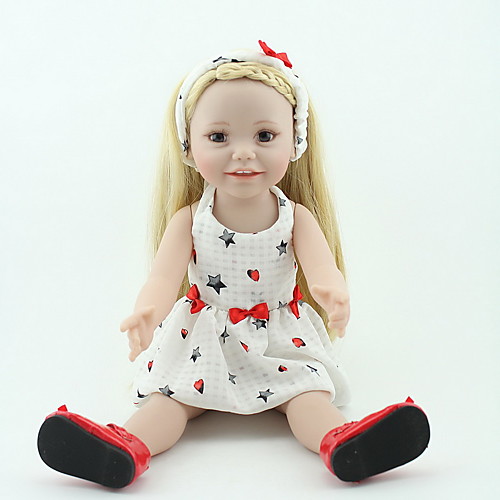 

NPKCOLLECTION 20 inch NPK DOLL Reborn Doll Girl Doll Baby Girl lifelike Cute Hand Made Child Safe Non Toxic Cloth 3/4 Silicone Limbs and Cotton Filled Body with Clothes and Accessories for Girls