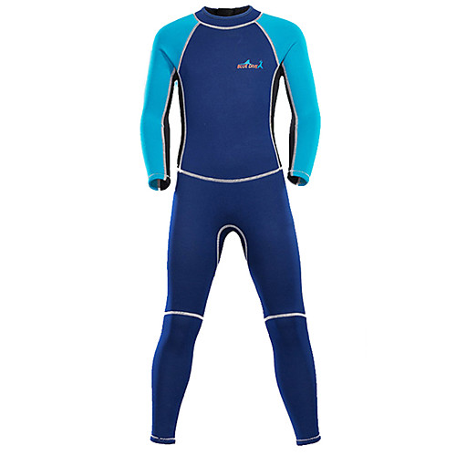 

Boys' Full Wetsuit 2mm Neoprene Diving Suit Breathable Quick Dry Anatomic Design Long Sleeve Back Zip - Diving Fashion Spring Summer / Stretchy