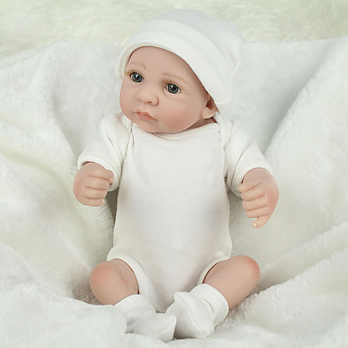 

NPKCOLLECTION 12 inch NPK DOLL Reborn Doll Baby lifelike Cute Hand Made Child Safe Non Toxic 28cm with Clothes and Accessories for Girls' Birthday and Festival Gifts / Kid's / Vinyl / Lovely