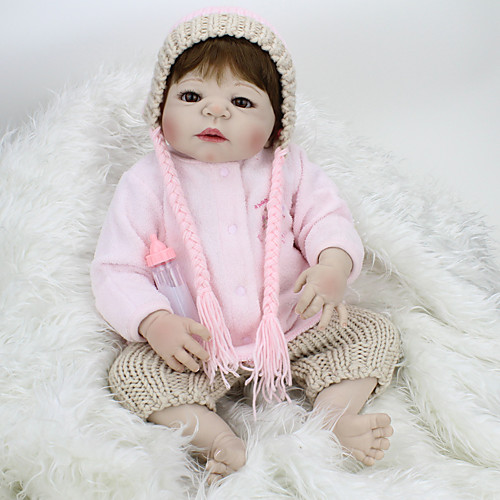 

NPK DOLL 22 inch Reborn Doll Baby Reborn Baby Doll lifelike Cute Hand Made Child Safe Non Toxic 55cm with Clothes and Accessories for Girls' Birthday and Festival Gifts / Kid's / Lovely