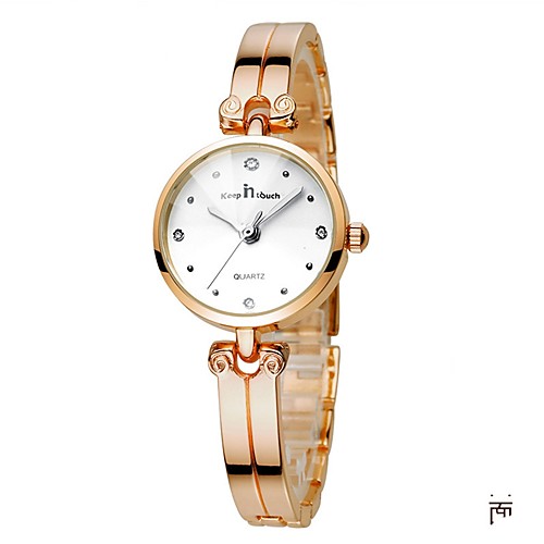 

Women's Bracelet Watch Analog Ladies Chronograph / One Year / Stainless Steel / Stainless Steel