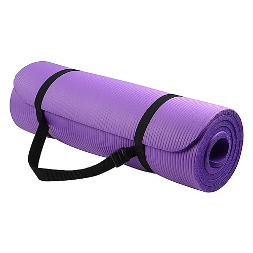 

Yoga Mat 0.0000.0000.000 cm Odor Free Eco-friendly High Density Non Toxic Thick Anti Slip NBR Waterproof Physical Therapy Weight Loss Slimming Body Sculptor Calories Burned for Home Workout Yoga