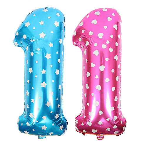 

Balloon Aluminum Foil Wedding Decorations Birthday / Birthday Party Birthday All Seasons