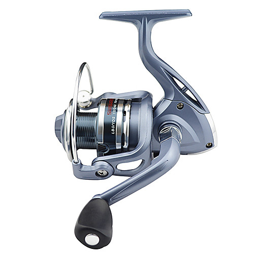 

Fishing Reel Spinning Reel 5.1:1 Gear Ratio4 Ball Bearings Hand Orientation Exchangable Sea Fishing / Ice Fishing / Freshwater Fishing / Alumium Alloy / Lure Fishing / General Fishing