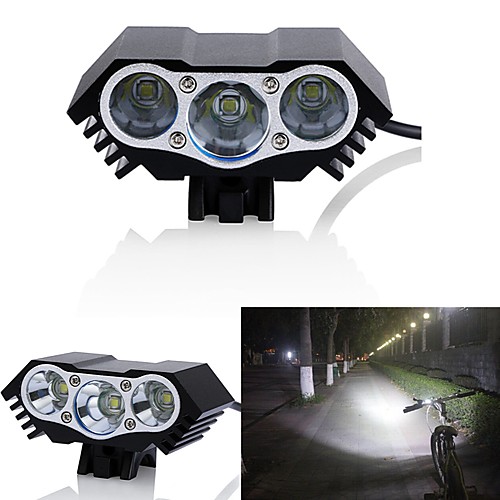 

LED Bike Light LED Mountain Bike MTB Bicycle Cycling Waterproof Multiple Modes Super Bright Wide Angle 18650 3000 lm DC Powered Cycling / Bike / Aluminum Alloy / IPX-5