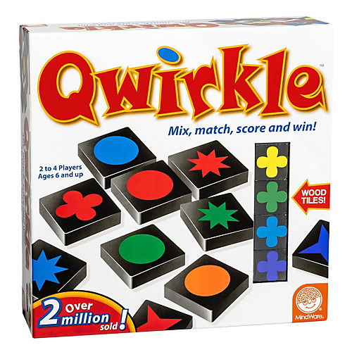 

108 pcs Board Game Family Professional Stress and Anxiety Relief Decompression Toys Kid's Adults' Boys' Girls' Toys Gifts Qwirkle