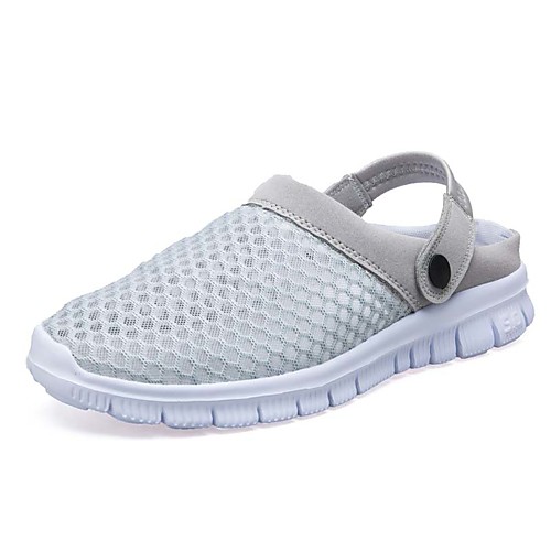 

Women's Sneakers Flat Heel Round Toe Comfort Walking Shoes PU Lace-up White Black Blue