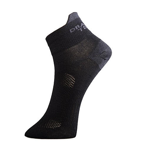 

dragontooth Athletic Sports Socks Cycling Socks 5 Pairs Men's Compression Socks Breathable Quick Dry Limits Bacteria Sweat-wicking Antibacterial Sports Grid Pattern Polyester Black / Blue / Stretchy
