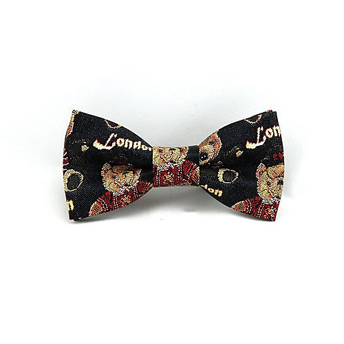 

Men's Vintage / Party Bow Tie - Print Bow