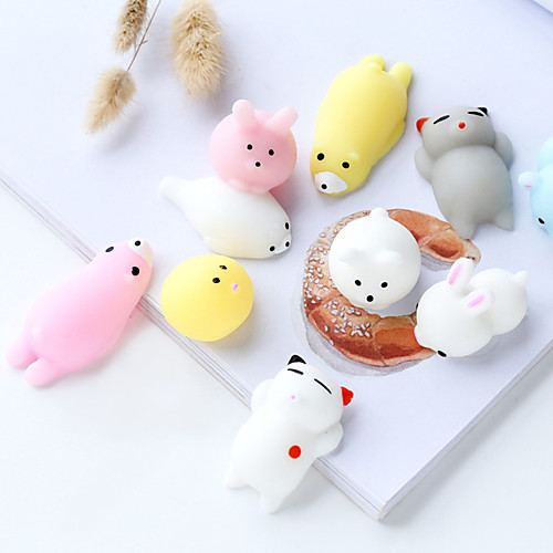 

Squishy Squishies Squishy Toy Squeeze Toy / Sensory Toy Stress Reliever 10 pcs Animal Mini Kawaii Mochi For Kid's Adults' Boys' Girls' Gift Party Favor / 14 years