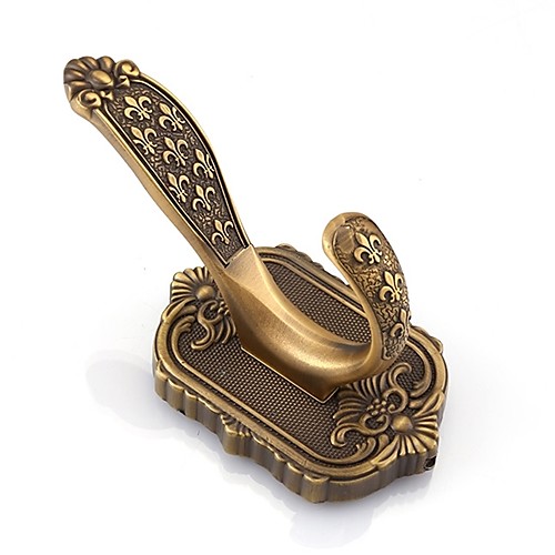 

Robe Hook Multifunction Antique Brass Wall Mounted