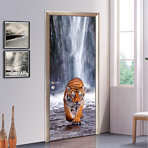 

Landscape Animals Wall Stickers Plane Wall Stickers 3D Wall Stickers Decorative Wall Stickers Door Stickers, Vinyl Paper Home Decoration
