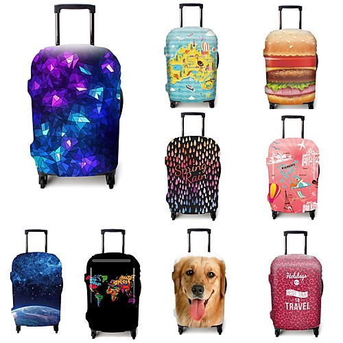

1pc Protective Gear Luggage Cover Dust Proof Durable Thicken Polyester Travel Travel Accessory