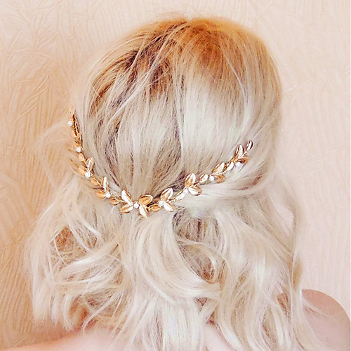 

Alloy Hair Combs with Imitation Pearl 1pc Wedding / Party / Evening Headpiece
