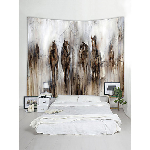 

Animals Cartoon Wall Decor Polyester Contemporary Modern Wall Art, Wall Tapestries Decoration