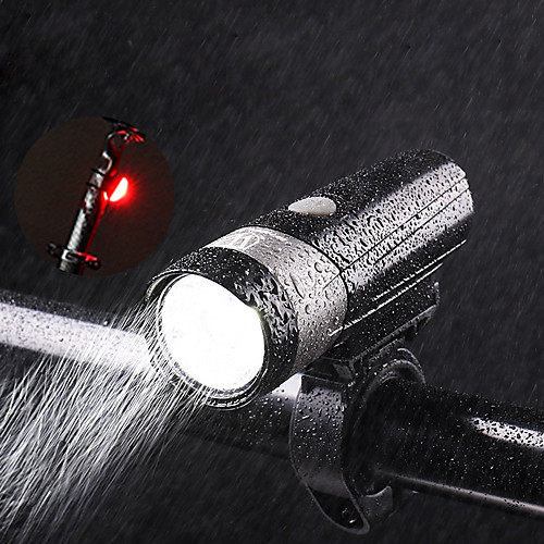 

LED Bike Light LED Flashlights / Torch Front Bike Light Headlight Mountain Bike MTB Bicycle Cycling Waterproof Portable Li-ion 500 lm Rechargeable USB Camping / Hiking / Caving Cycling / Bike - Wheel