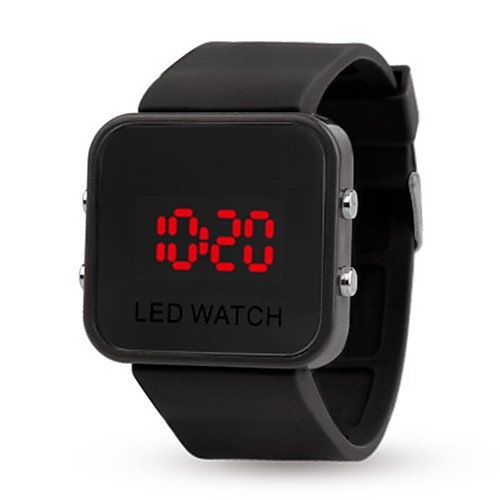 

Women's Couple's Casual Watch Sport Watch Fashion Watch Digital Silicone Black / White / Blue Calendar / date / day Noctilucent Casual Watch Digital Casual Fashion - Yellow Red Blue