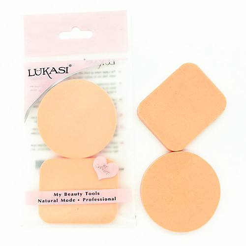 

4 pcs Travel Multi-function Eco-friendly Round Quadrate Sponge Makeup Tools Powder Puff Makeup Sponges Quick Dry Soft Beauty Cosmetic Puff Makeup Tools Cosmetic Tools For Men Full Body Women