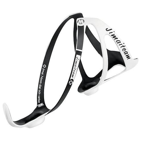 

Bike Water Bottle Cage Carbon Fiber Portable Lightweight Durable Easy to Install For Cycling Bicycle Road Bike Mountain Bike MTB TT Fixed Gear Bike Carbon Fiber Black 1 pcs