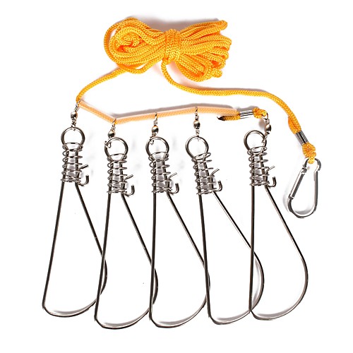 

Fishing Snaps & Swivels 1 pcs Fishing Braided Rope Wearproof PE Steel Stainless Jigging Sea Fishing Fly Fishing / Bait Casting / Ice Fishing / Spinning / Jigging Fishing / Freshwater Fishing