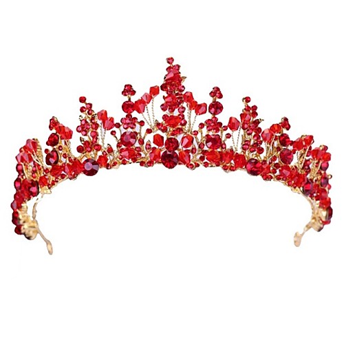 

Alloy Tiaras with Rhinestone 1pc Wedding / Birthday Headpiece