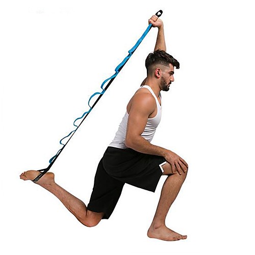 

Stretch Out Strap Textile Simple Antiskid Stretch Durable Stretching Physical Therapists Athletic Trainers Yoga Pilates Exercise & Fitness For Unisex