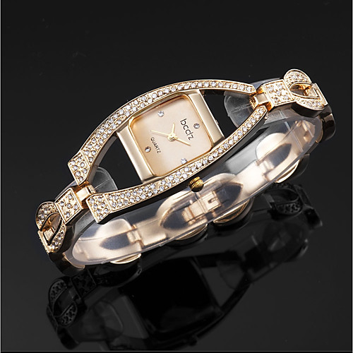 

ASJ Women's Bracelet Watch Gold Watch Analog Quartz Ladies Casual Watch / Two Years / Japanese