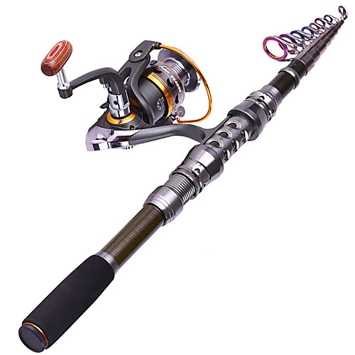 

Fishing Rod and Reel Combo Telespin Rod Carbon Sea Fishing Rod & Reel Combos Telescopic Carbon / Heavy (H)