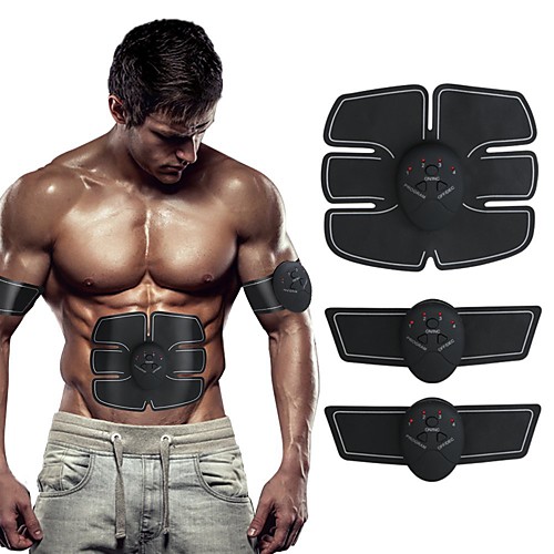 

Abs Stimulator Abdominal Toning Belt EMS Abs Trainer Sports Fitness Gym Workout Electronic Wireless Muscle Toner Weight Loss Ultimate Training For Men Women Leg Abdomen Home Office